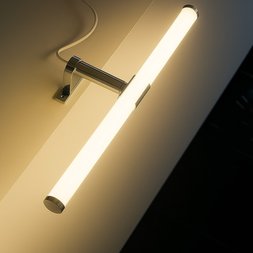 LED 2-in-1 bathroom mirror light APA LED/6W/230V 40 cm IP44 polished chrome