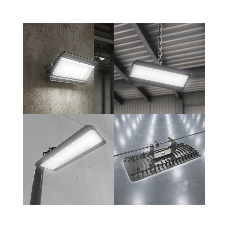 LED 4-in-1 Technical Luminaire MULTILUXO LED/50W/230V 4000K IP65 25,6 cm