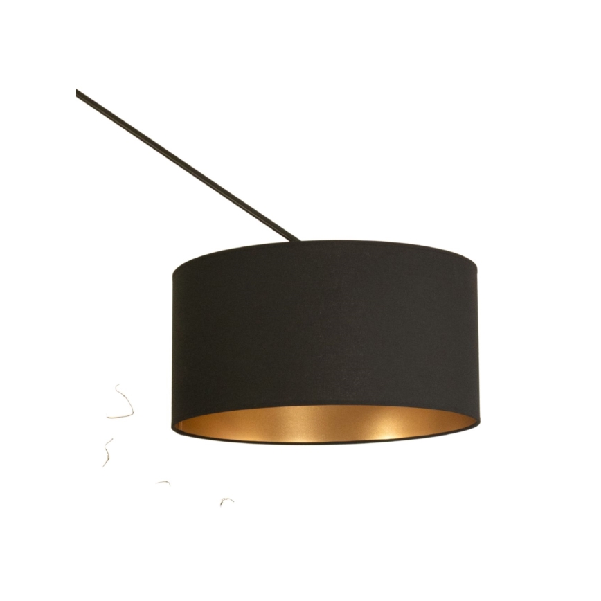 LED Adjustable Rod Pendant Light GORTA 1xE27/60W/230V Black/Gold