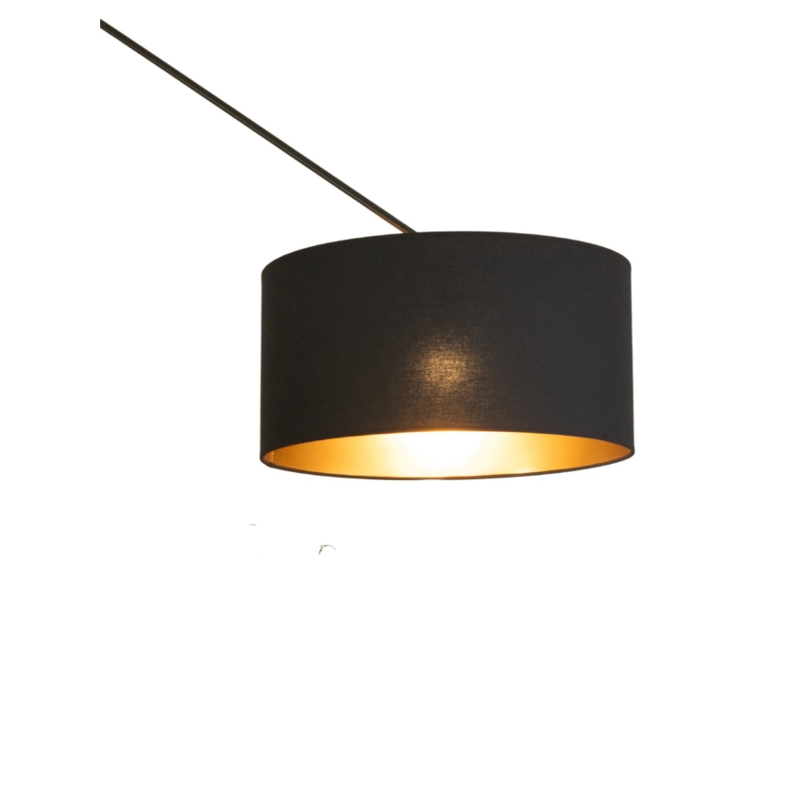 LED Adjustable Rod Pendant Light GORTA 1xE27/60W/230V Black/Gold