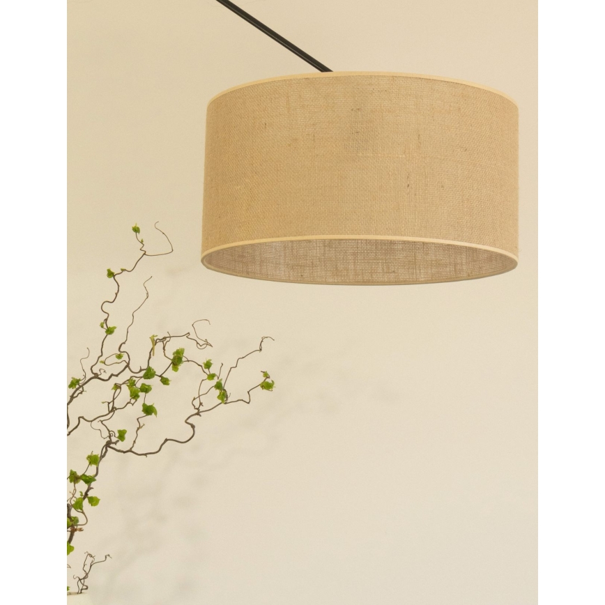LED Adjustable Stem Pendant GORTA 1xE27/60W/230V jute