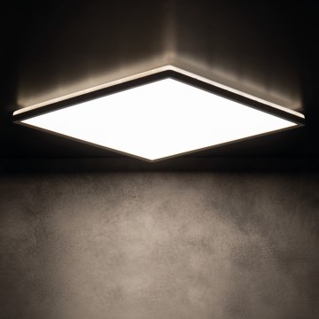 LED Bathroom ceiling light AZPO LED/17,5W/230V IP54 black