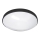 LED Bathroom ceiling light CIRCLE LED/12W/230V 4000K d. 25 cm IP44 black
