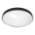 LED Bathroom ceiling light CIRCLE LED/18W/230V 4000K d. 30 cm IP44 black