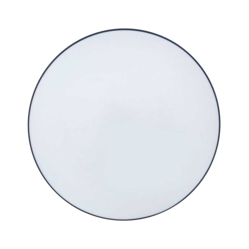 LED Bathroom ceiling light CIRCLE LED/18W/230V 4000K d. 30 cm IP44 black