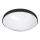 LED Bathroom ceiling light CIRCLE LED/24W/230V 4000K d. 37 cm IP44 black
