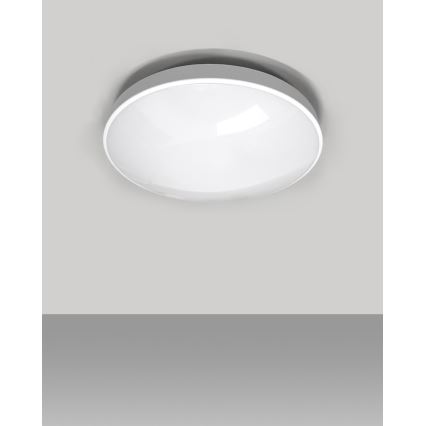 LED Bathroom ceiling light CIRCLE LED/24W/230V 4000K d. 37 cm IP44 white