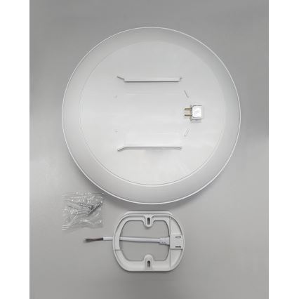 LED Bathroom ceiling light CIRCLE LED/24W/230V 4000K d. 37 cm IP44 white