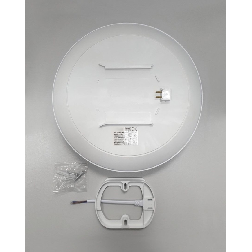LED Bathroom ceiling light CIRCLE LED/36W/230V 4000K d. 45 cm IP44 white