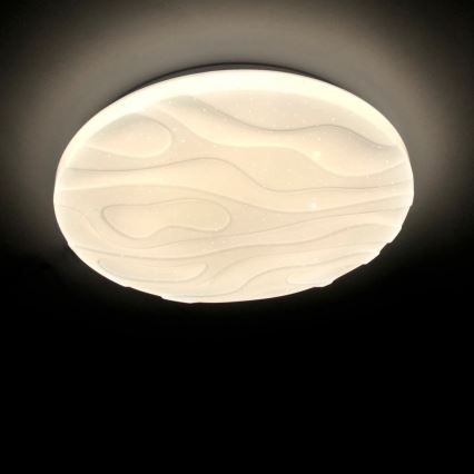 LED Bathroom ceiling light CLOUD LED/24W/230V d. 38 cm IP44