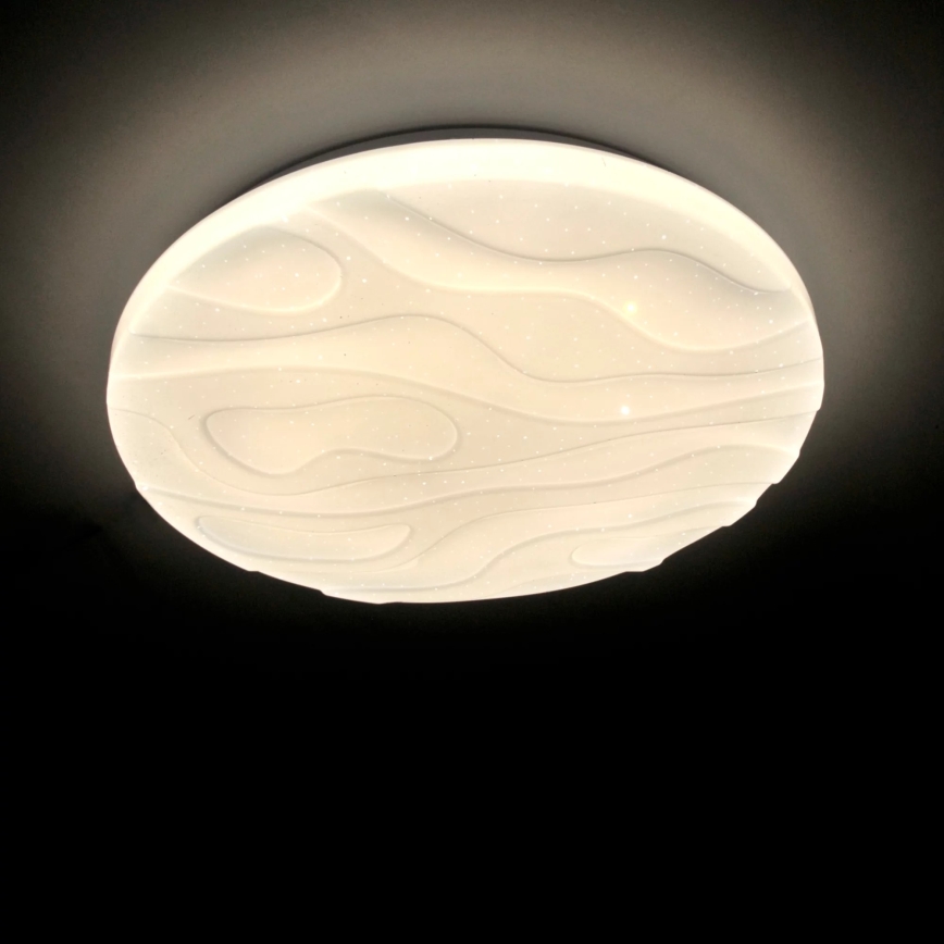 LED Bathroom ceiling light CLOUD LED/24W/230V d. 38 cm IP44