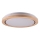 LED Bathroom ceiling light DAREK LED/24W/230V d. 39 cm IP44 oak