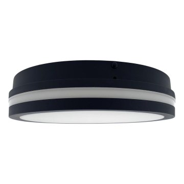 LED Bathroom ceiling light ELLÉ LED/24W/230V 3000/4000/6500K d. 26 cm IP54 anthracite
