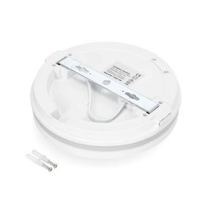 LED Bathroom ceiling light LED/12W/230V 3000/4000/6500K IP65 d. 20 cm white