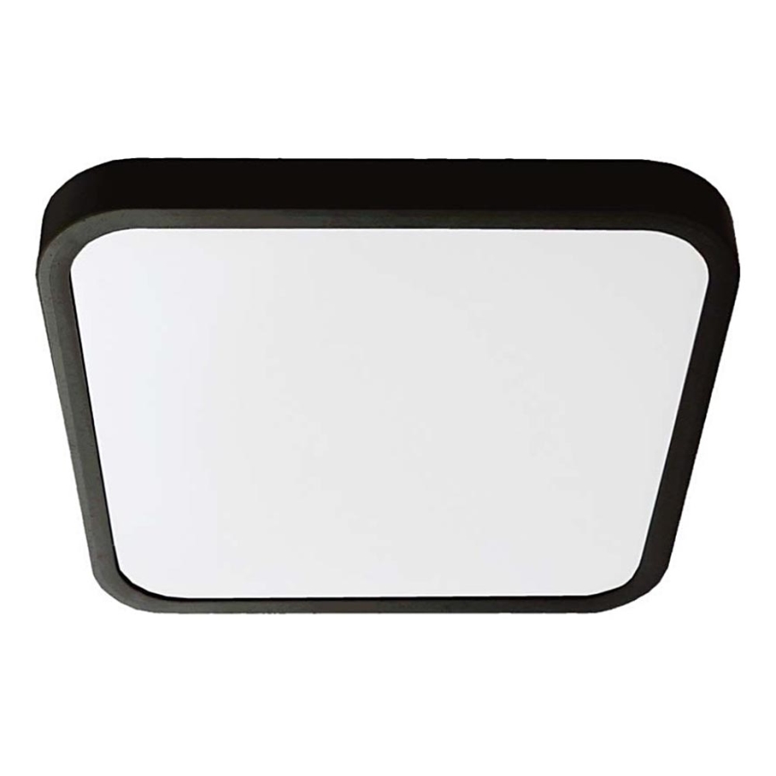 LED Bathroom ceiling light LED/18W/230V 3000K IP44 black