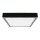 LED Bathroom ceiling light LED/18W/230V 6500K IP44 black