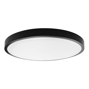 LED Bathroom ceiling light LED/24W/230V 3000K IP44 black