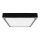 LED Bathroom ceiling light LED/24W/230V 6500K IP44 black