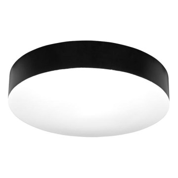 LED Bathroom ceiling light MAKARON LED/50W/230V 3000/4000/6000K d. 50 cm IP44 black