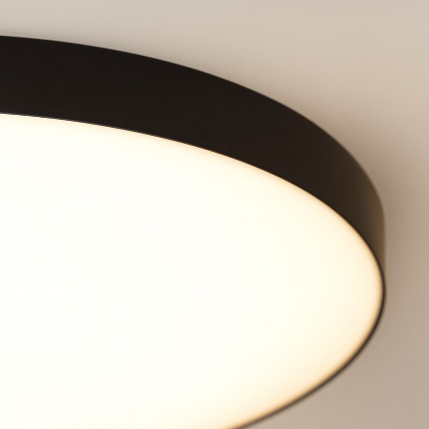 LED Bathroom ceiling light MAYA LED/15W/230V d. 33 cm IP44 black