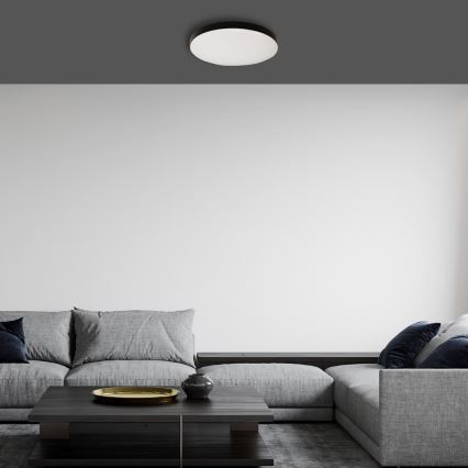 LED Bathroom ceiling light MAYA LED/15W/230V d. 33 cm IP44 black