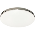 LED Bathroom Ceiling Light MAYA LED/15W/230V Ø33 cm IP44 Polished Chrome