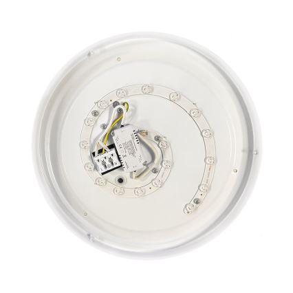 LED Bathroom Ceiling Light MAYA LED/15W/230V Ø33 cm IP44 Polished Chrome