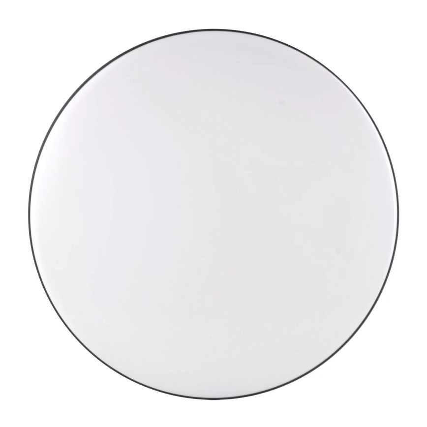 LED Bathroom ceiling light MOON LED/18W/230V black IP44