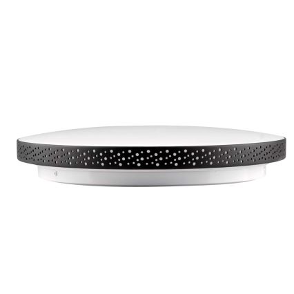 LED Bathroom ceiling light MOON LED/18W/230V black IP44