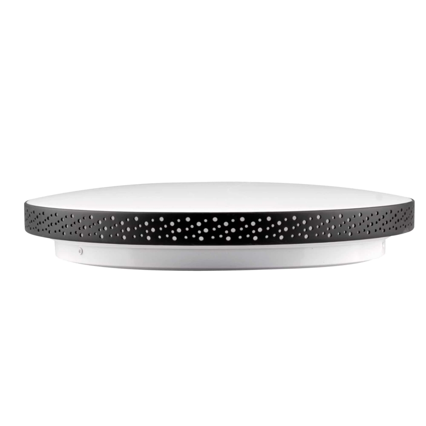 LED Bathroom ceiling light MOON LED/18W/230V black IP44