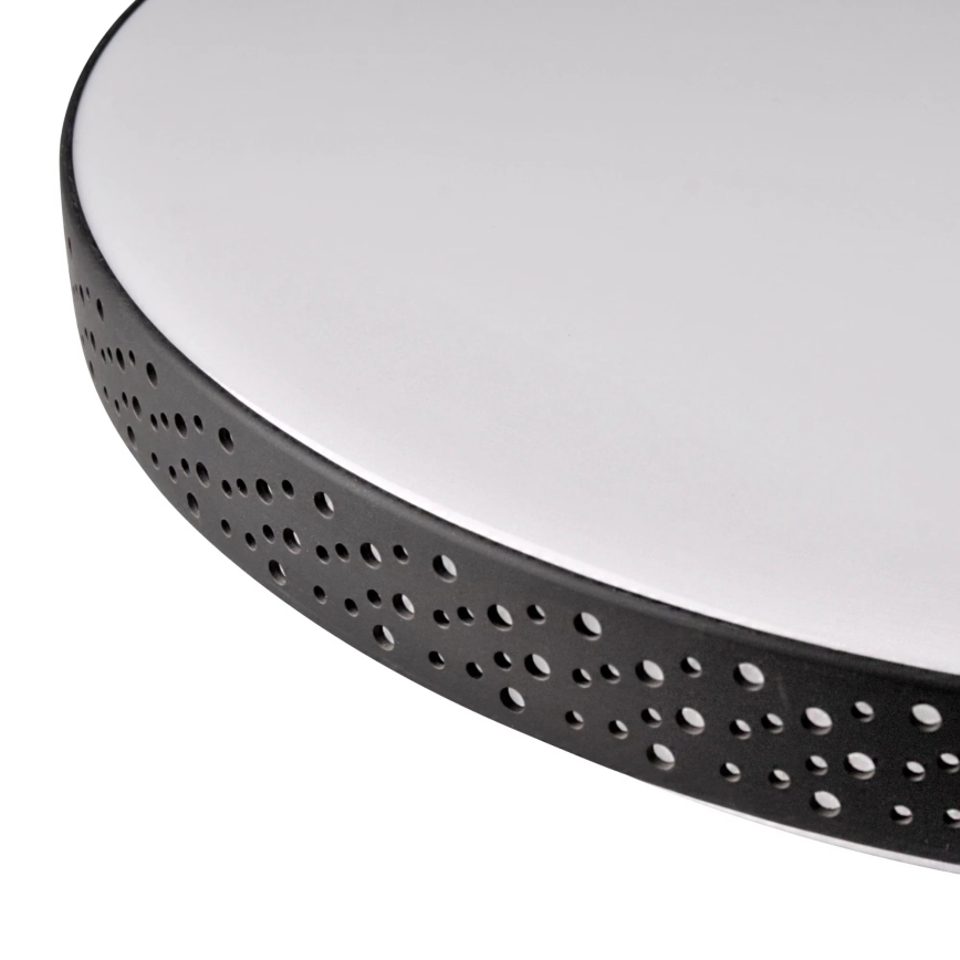 LED Bathroom ceiling light MOON LED/18W/230V black IP44