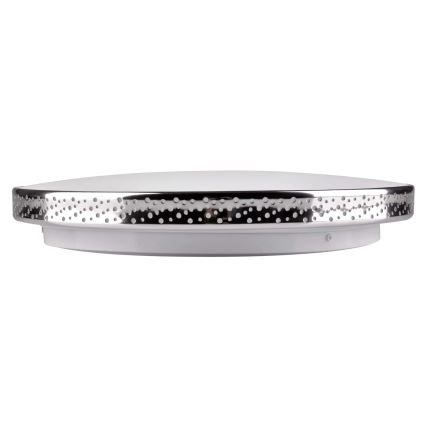 LED Bathroom ceiling light MOON LED/18W/230V shiny chrome IP44