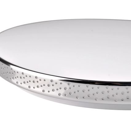 LED Bathroom ceiling light MOON LED/18W/230V shiny chrome IP44