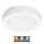 LED Bathroom ceiling light NAIROS LED/12W/230V 3000/4000/6500K IP65 d. 20 cm white
