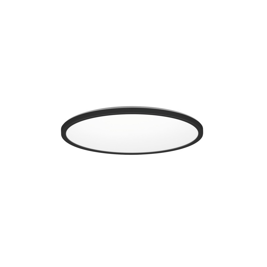 LED Bathroom ceiling light NIVERA LED/12W/230V IP54 3000/4000/6000K d. 22,5 cm black