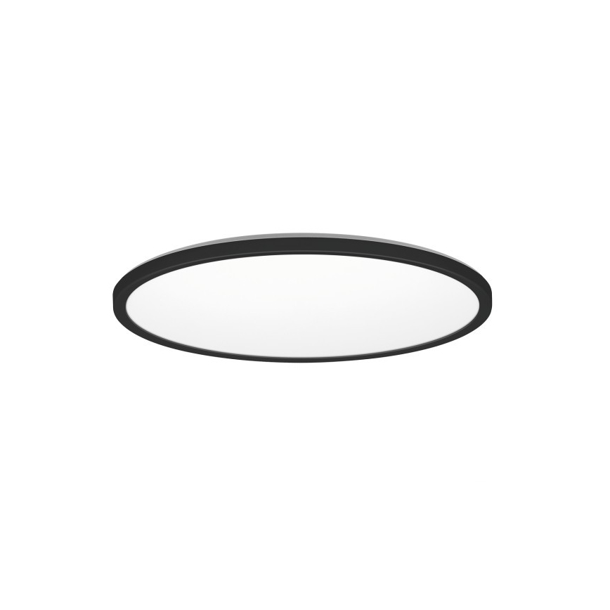 LED Bathroom ceiling light NIVERA LED/18W/230V IP54 3000/4000/6000K d. 30 cm black