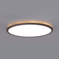 LED Bathroom ceiling light NIVERA LED/24W/230V IP54 3000/4000/6000K d. 30 cm black