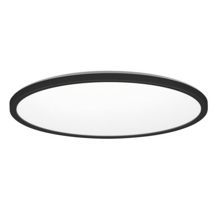 LED Bathroom ceiling light NIVERA LED/32W/230V IP54 3000/4000/6000K d. 42 cm black