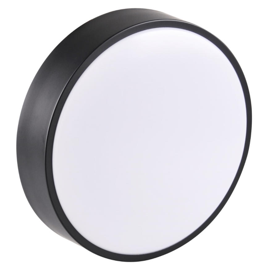 LED Bathroom ceiling light RENE LED/15W/230V IP44 black