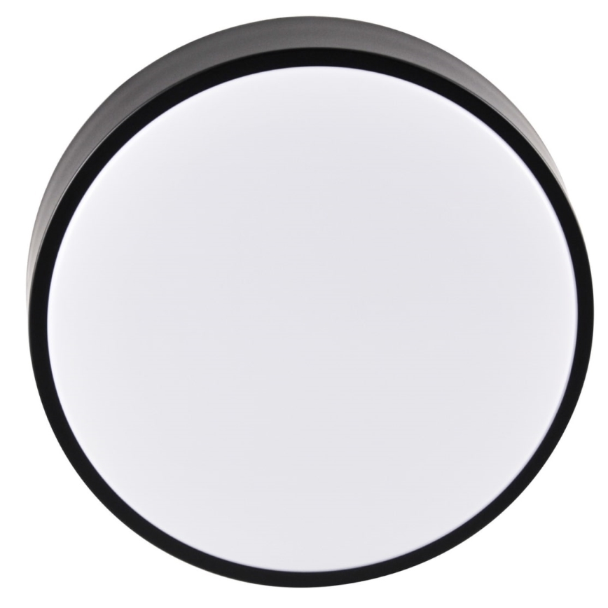LED Bathroom ceiling light RENE LED/15W/230V IP44 black