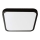 LED Bathroom ceiling light SAMSUNG CHIP LED/18W/230V IP44 3000K 25x25 cm black
