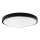 LED Bathroom ceiling light SAMSUNG CHIP LED/24W/230V IP44 6500K d. 29 cm black