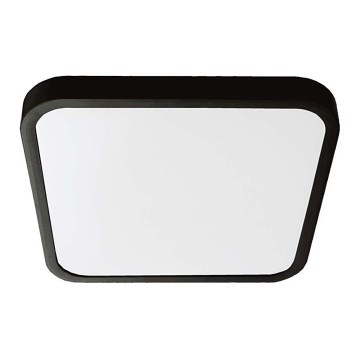 LED Bathroom ceiling light SAMSUNG CHIP LED/48W/230V IP44 4000K 42x42 cm black