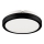 LED Bathroom ceiling light VERA LED/12W/230V 4000K IP65 black