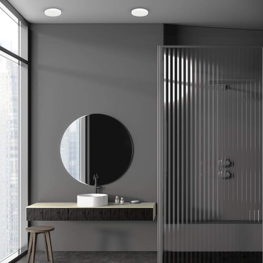 LED Bathroom ceiling light VERA LED/18W/230V 4000K IP65 white