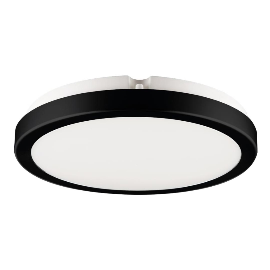 LED Bathroom ceiling light VERA LED/24W/230V 4000K IP65 black