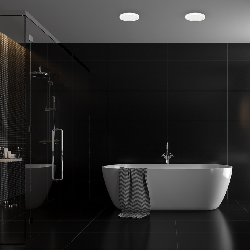 LED Bathroom ceiling light VERA LED/24W/230V 4000K IP65 white