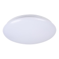 LED bathroom ceiling light with motion and dusk sensor CORSO LED/12W/230V 3000/4000/6500K Ø 27.8 cm IP44