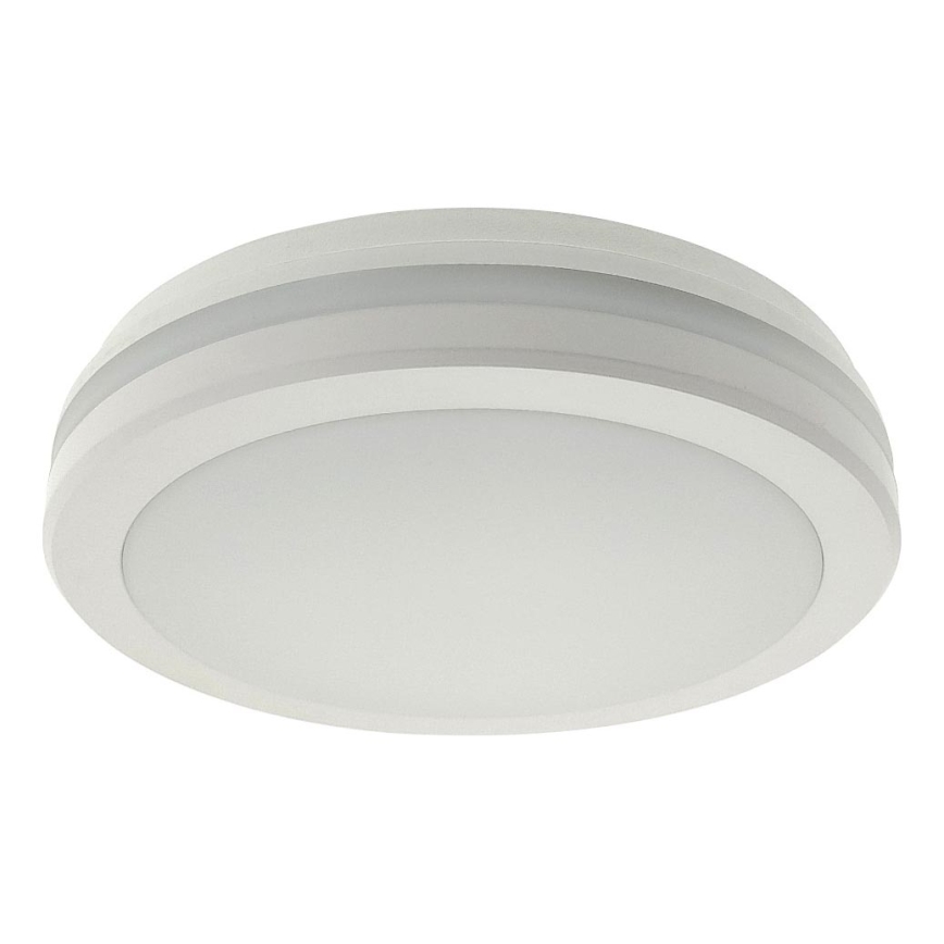 LED Bathroom Ceiling Light with Motion Sensor, 20W/230V, Selectable 3000/4000/6500K, Ø 23 cm, IP54, White