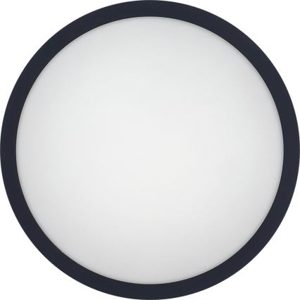 LED Bathroom ceiling light with sensor ELLÉ LED/24W/230V 3000/4000/6500K d. 26 cm IP54 anthracite